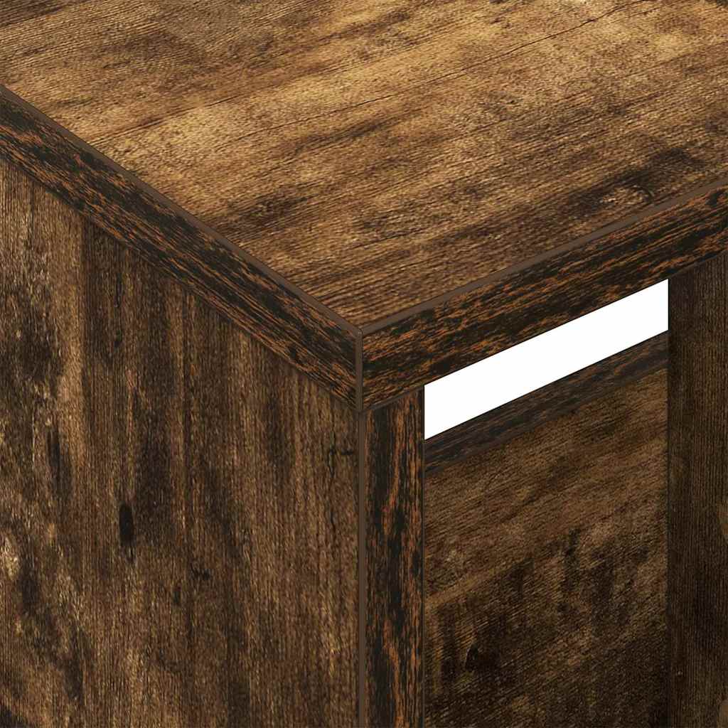 Scaffale per riviste Rovere fumé 68,5 x 30 x 45 cm