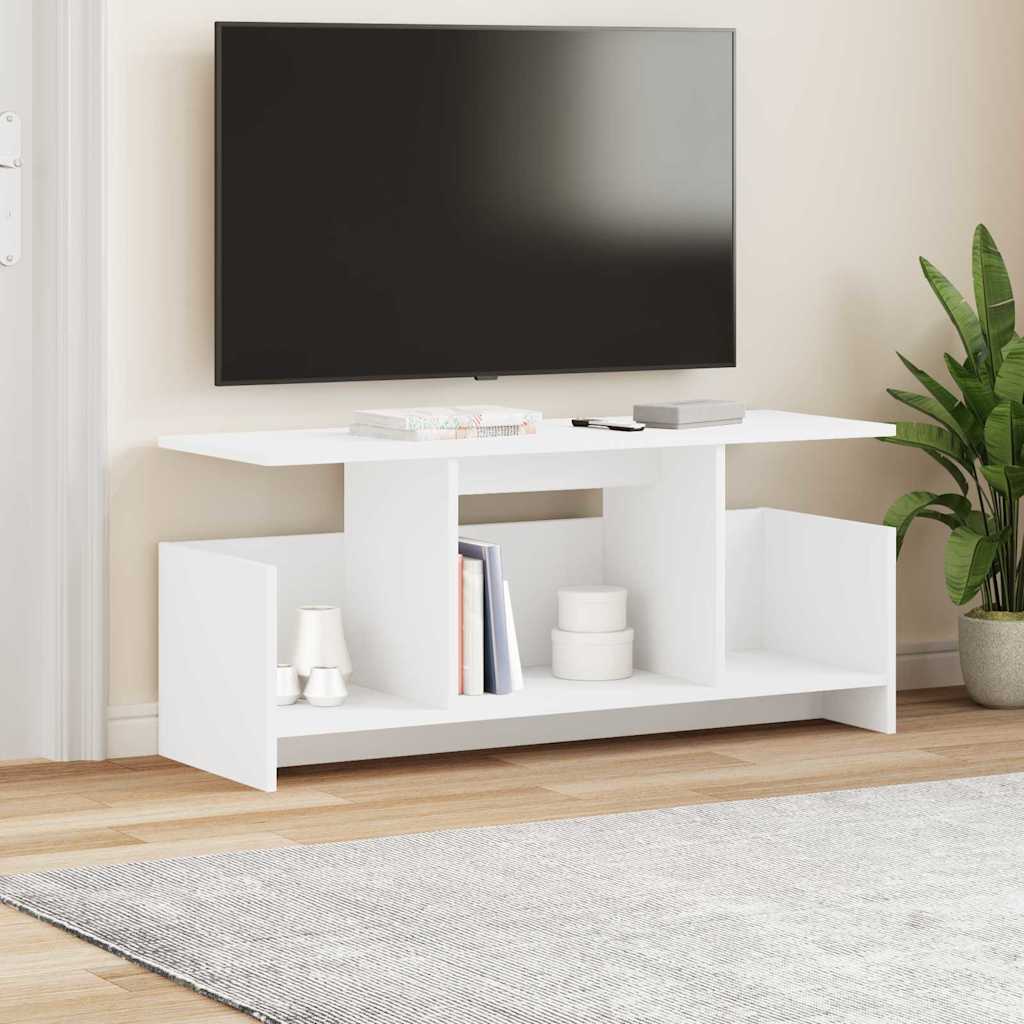 Supporto TV Bianco 102 x 35 x 45 cm Legno multistrato