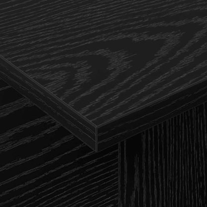 Supporto TV Rovere Nero 102 x 35 x 45 cm Legno multistrato