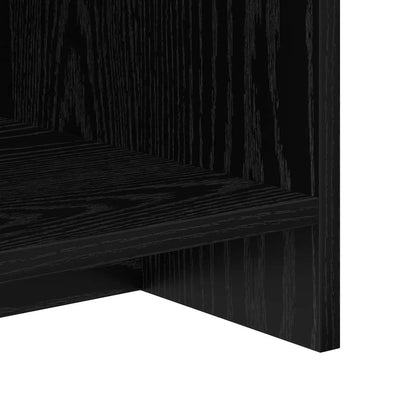 Supporto TV Rovere Nero 102 x 35 x 45 cm Legno multistrato
