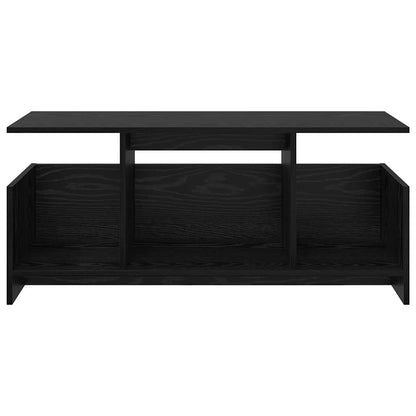 Supporto TV Rovere Nero 102 x 35 x 45 cm Legno multistrato
