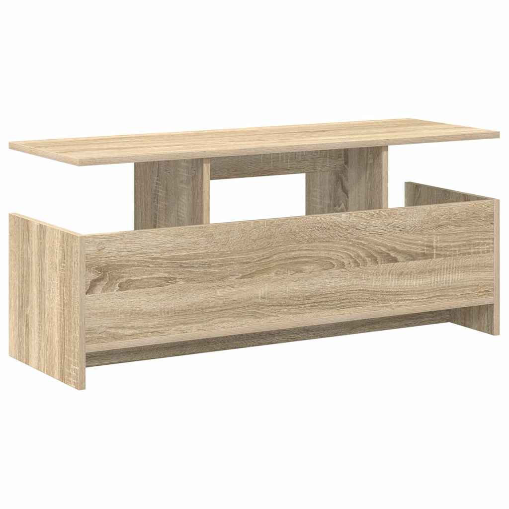 Supporto TV Rovere Sonoma 102 x 35 x 45 cm Legno multistrato