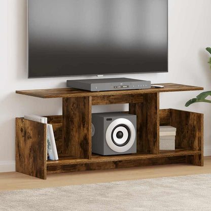 Supporto TV Rovere fumé 102 x 35 x 45 cm Legno multistrato