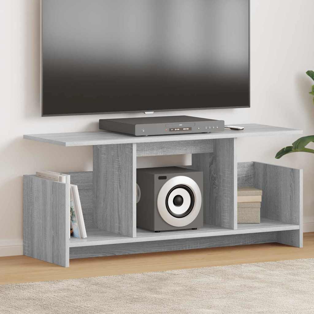 Supporto TV Grigio Sonoma 102 x 35 x 45 cm Legno multistrato
