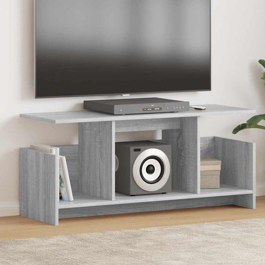 Supporto TV Grigio Sonoma 102 x 35 x 45 cm Legno multistrato