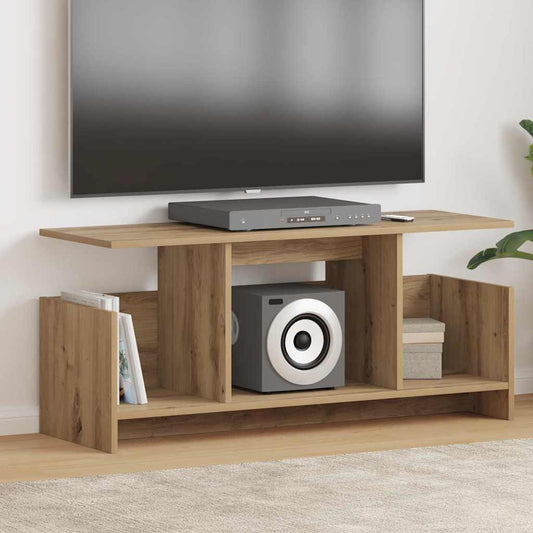 Supporto TV Rovere artigianale 102 x 35 x 45 cm