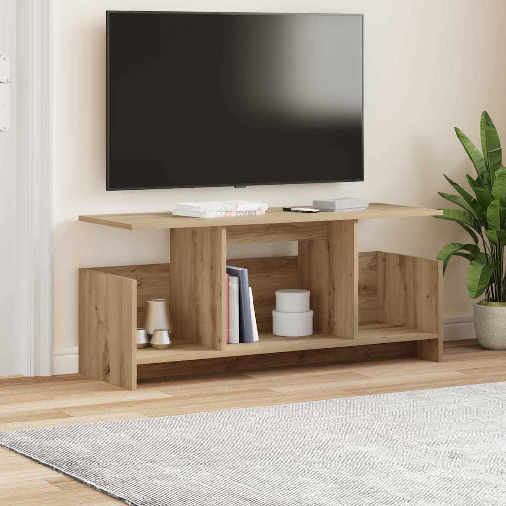 Supporto TV Rovere artigianale 102 x 35 x 45 cm