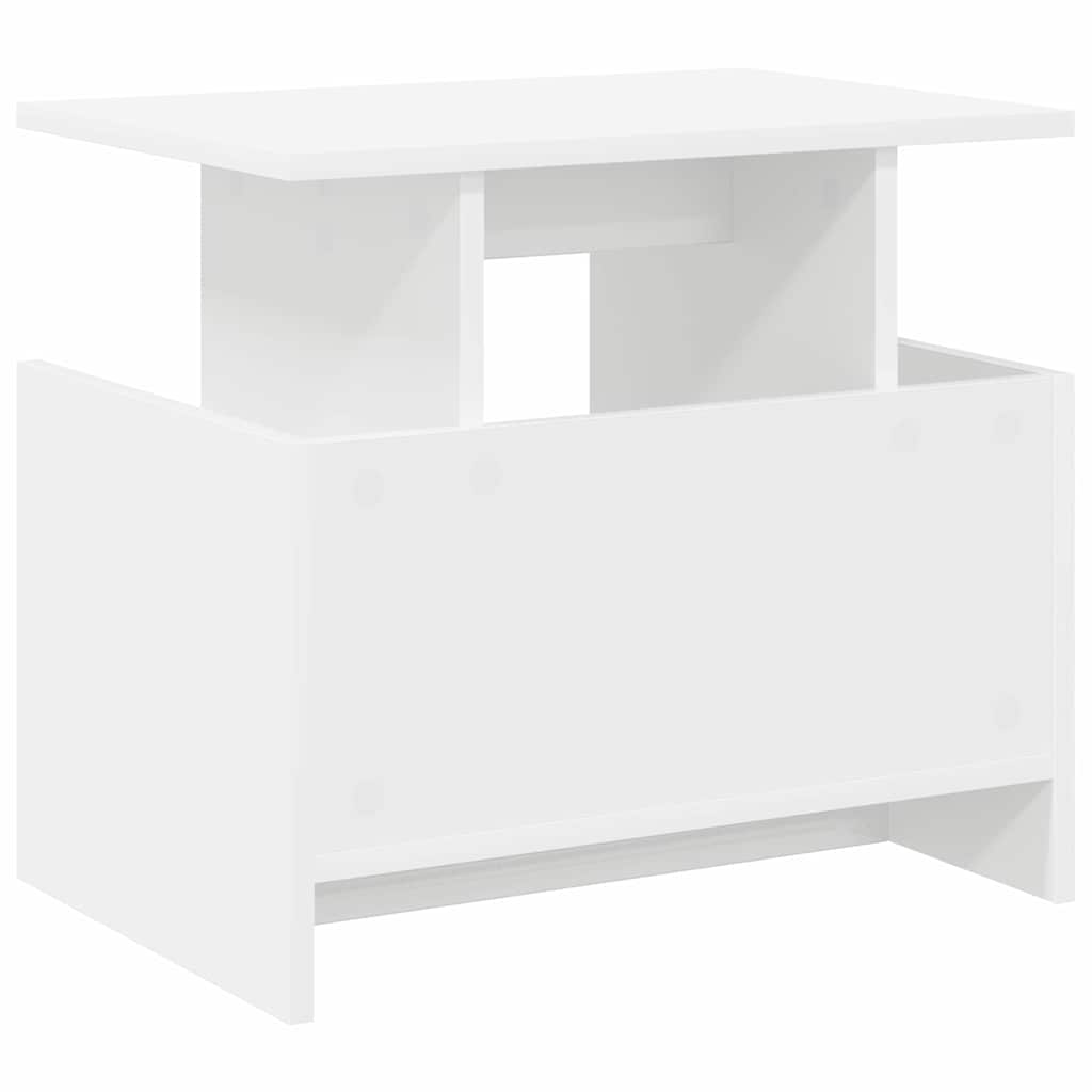 Supporto TV 2 pcs Bianco 50 x 35 x 45 cm Legno multistrato