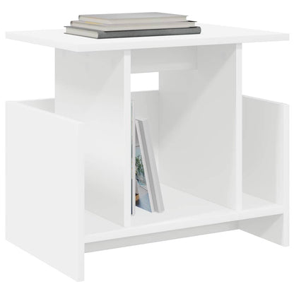Supporto TV 2 pcs Bianco 50 x 35 x 45 cm Legno multistrato