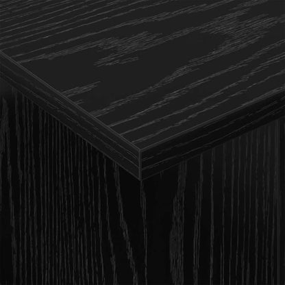 Supporto TV Rovere Nero 50 x 35 x 45 cm Legno multistrato