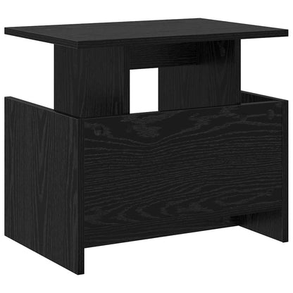 Supporto TV Rovere Nero 50 x 35 x 45 cm Legno multistrato