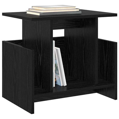 Supporto TV Rovere Nero 50 x 35 x 45 cm Legno multistrato
