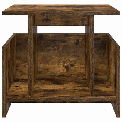 Supporto TV 2 pcs Rovere fumé 50 x 35 x 45 cm Legno multistrato