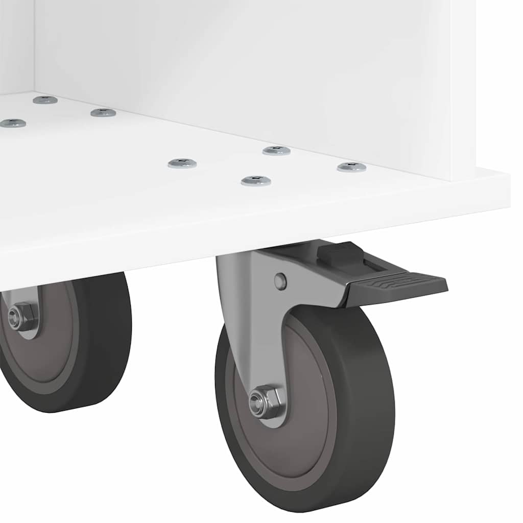 Supporto TV Bianco 100 x 35 x 35 cm Legno multistrato