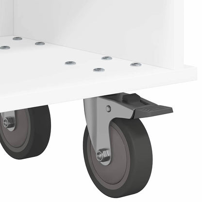 Supporto TV Bianco 100 x 35 x 35 cm Legno multistrato