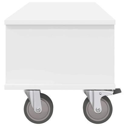 Supporto TV Bianco 100 x 35 x 35 cm Legno multistrato