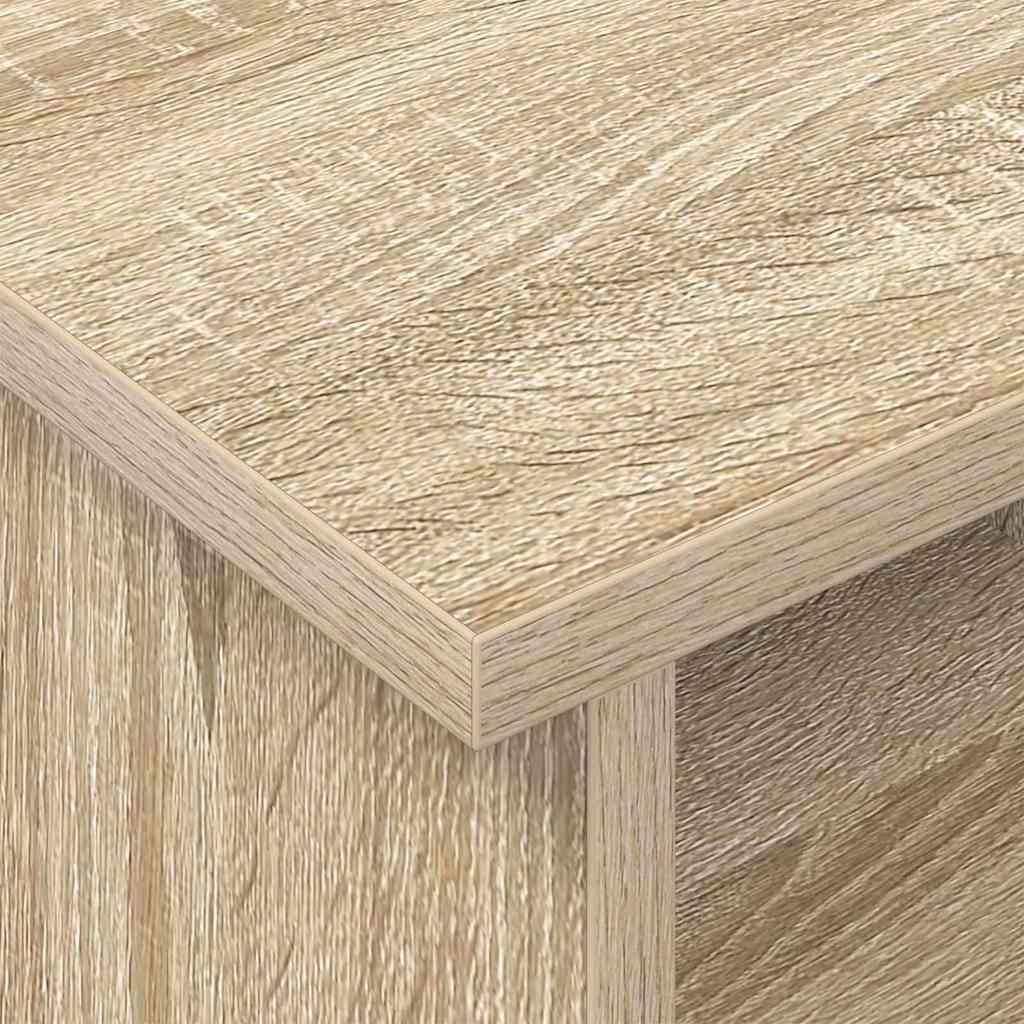 Supporto TV Rovere Sonoma 100 x 35 x 35 cm Legno multistrato