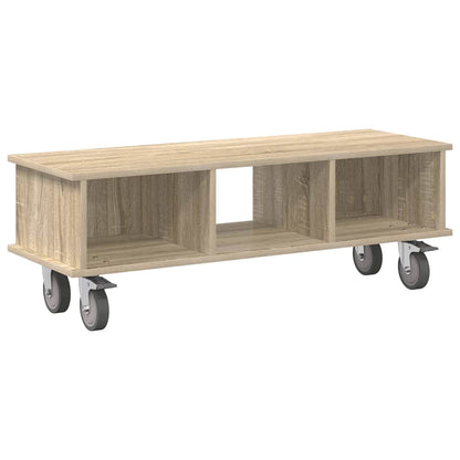Supporto TV Rovere Sonoma 100 x 35 x 35 cm Legno multistrato