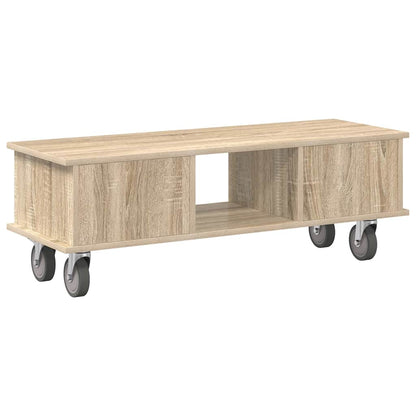 Supporto TV Rovere Sonoma 100 x 35 x 35 cm Legno multistrato