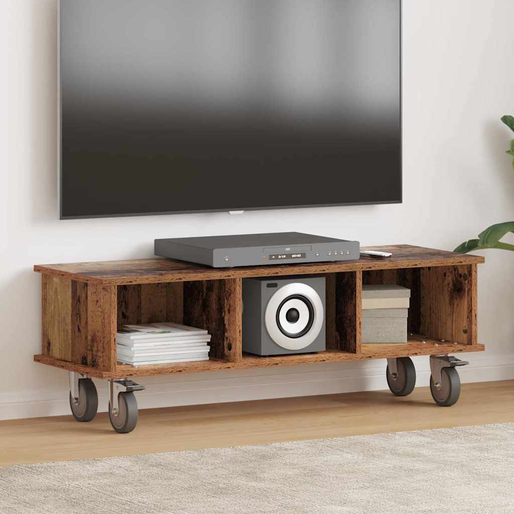 Supporto TV Legno vecchio 100 x 35 x 35 cm Legno multistrato