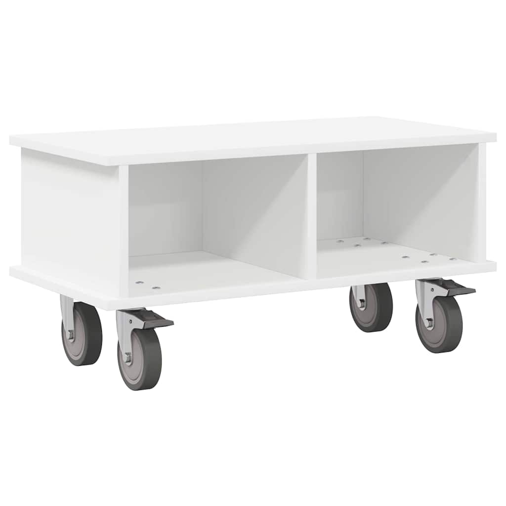 Supporto TV Bianco 68,5 x 35 x 35 cm Legno multistrato