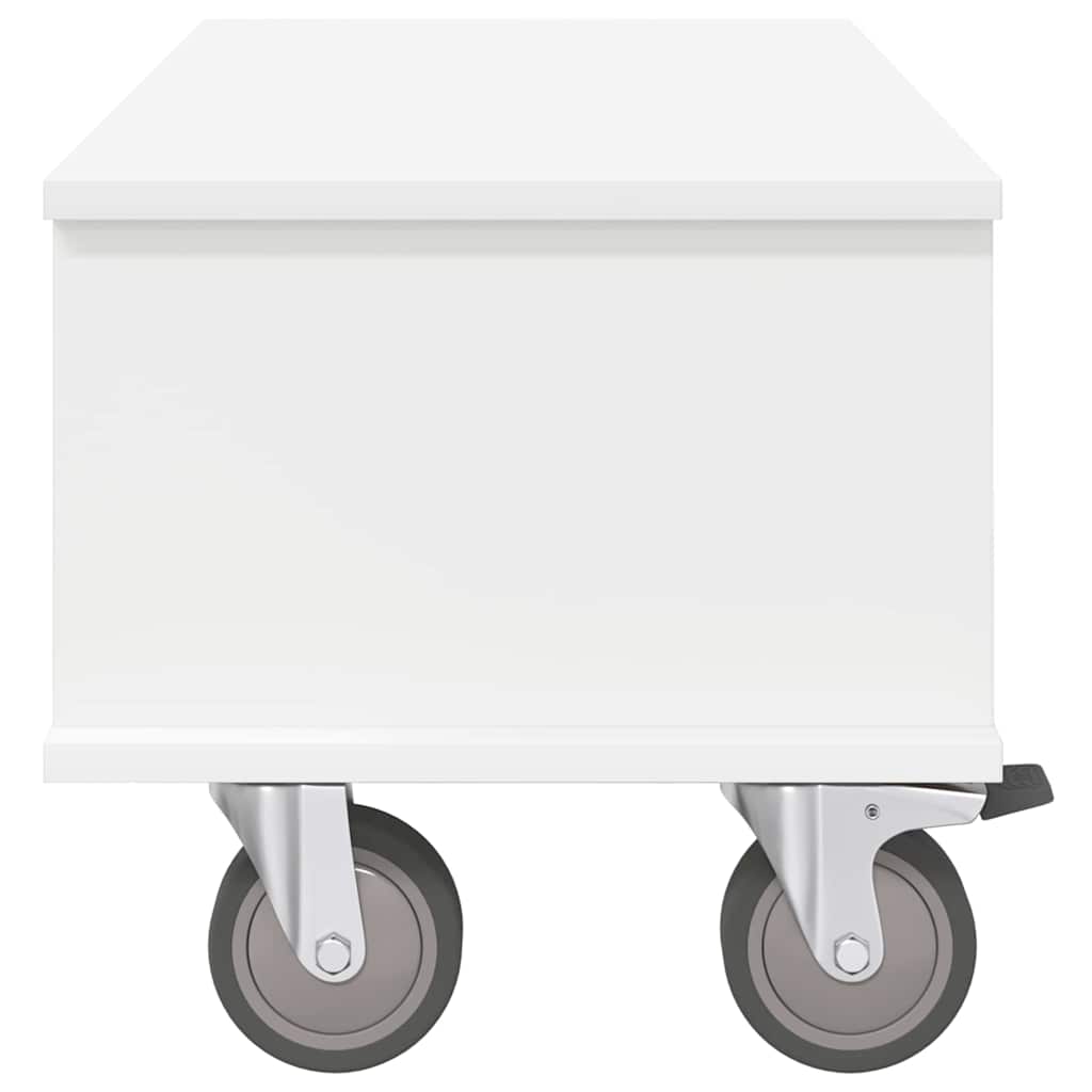 Supporto TV Bianco 68,5 x 35 x 35 cm Legno multistrato