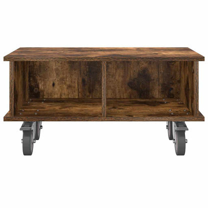 Supporto TV Rovere fumé 68,5 x 35 x 35 cm Legno multistrato