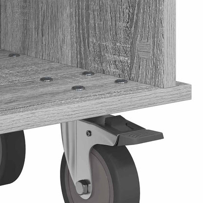 Supporto TV Grigio Sonoma 68,5 x 35 x 35 cm Legno multistrato