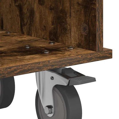 Supporto TV Rovere fumé 37 x 35 x 35 cm Legno multistrato