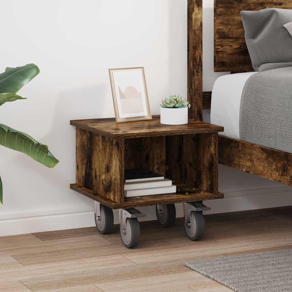 Supporto TV Rovere fumé 37 x 35 x 35 cm Legno multistrato