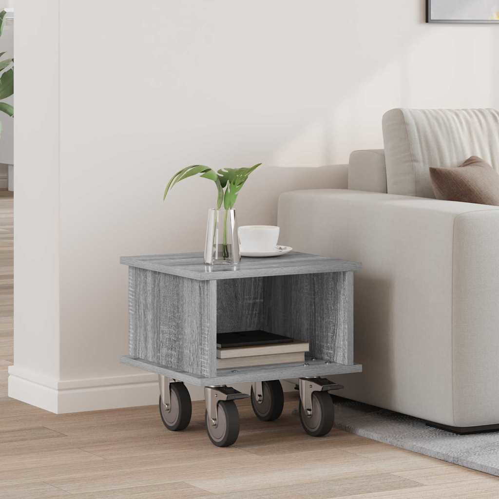 Supporto TV Grigio Sonoma 37 x 35 x 35 cm Legno multistrato