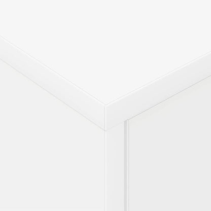Comodino 2 pcs Bianco 40,5 x 40 x 48 cm Legno multistrato | homemem39