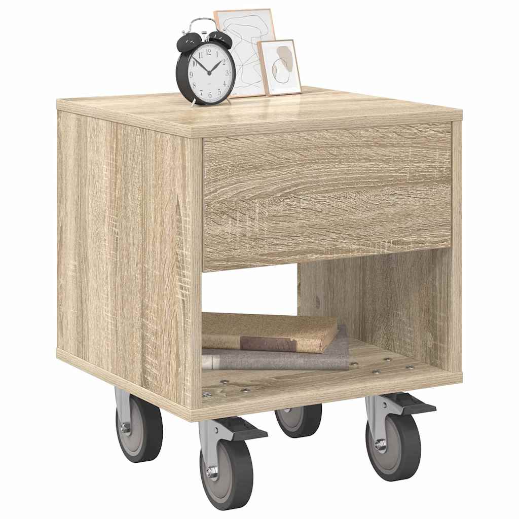 Comodino 2 pcs Rovere Sonoma 40,5 x 40 x 48 cm | homemem39