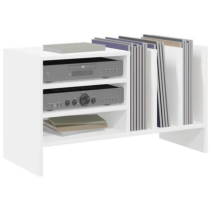 Mobile porta vinili Bianco 78.5 x 35 x 45 cm Legno multistrato | homemem39