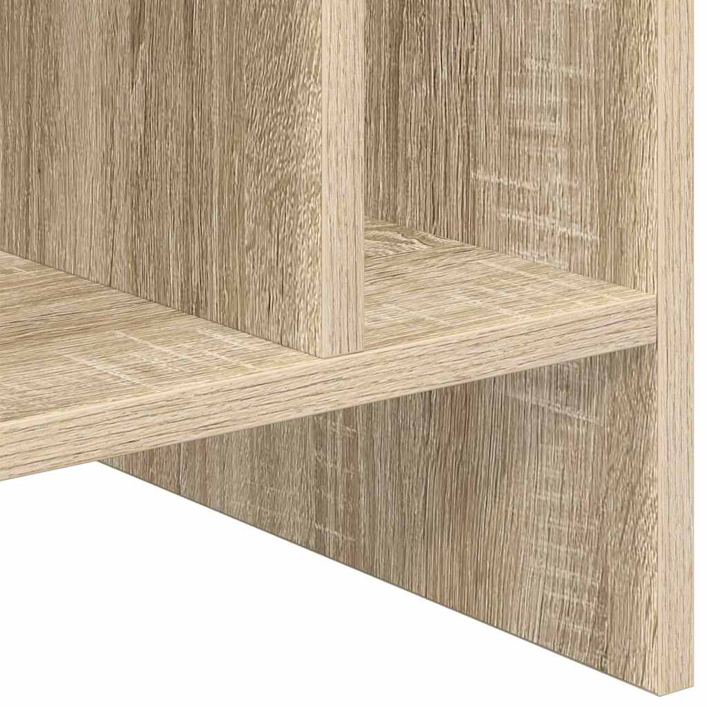 Mobile porta vinili Rovere Sonoma 78.5 x 35 x 45 cm | homemem39