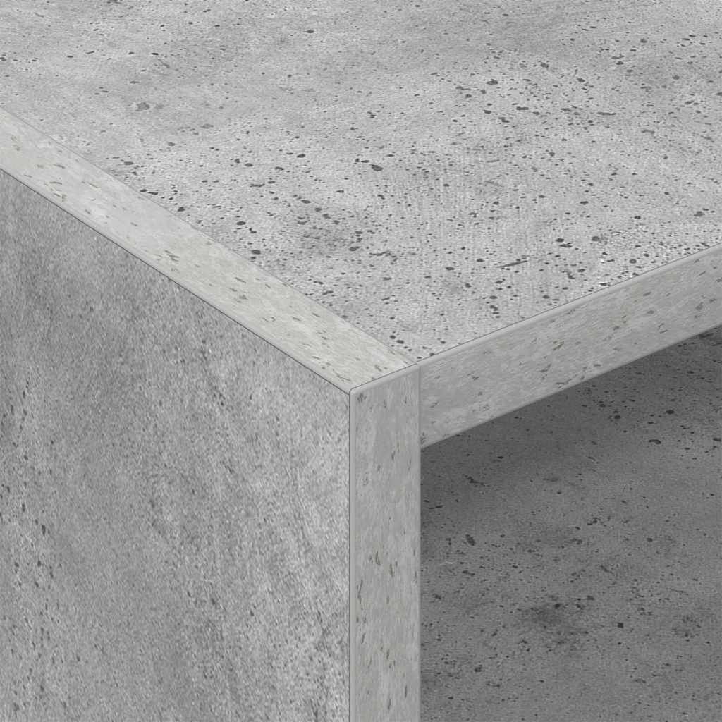 Mobile porta vinili Grigio cemento 78.5 x 35 x 45 cm | homemem39