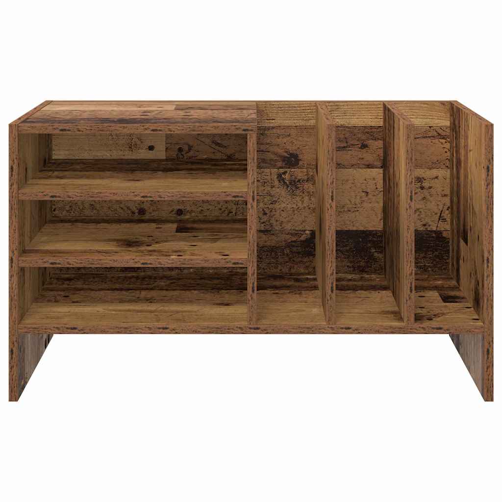 Mobile porta vinili Legno vecchio 78.5 x 35 x 45 cm | homemem39