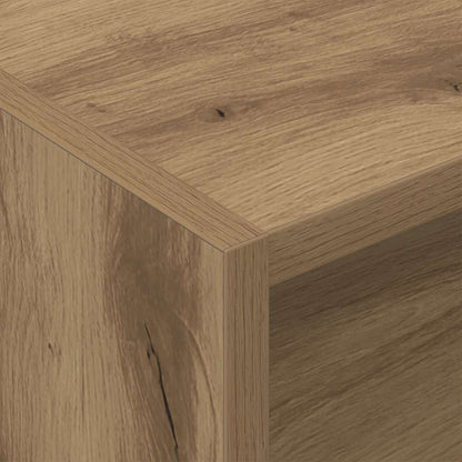 Mobile porta vinili Rovere artigianale 78.5 x 35 x 45 cm | homemem39