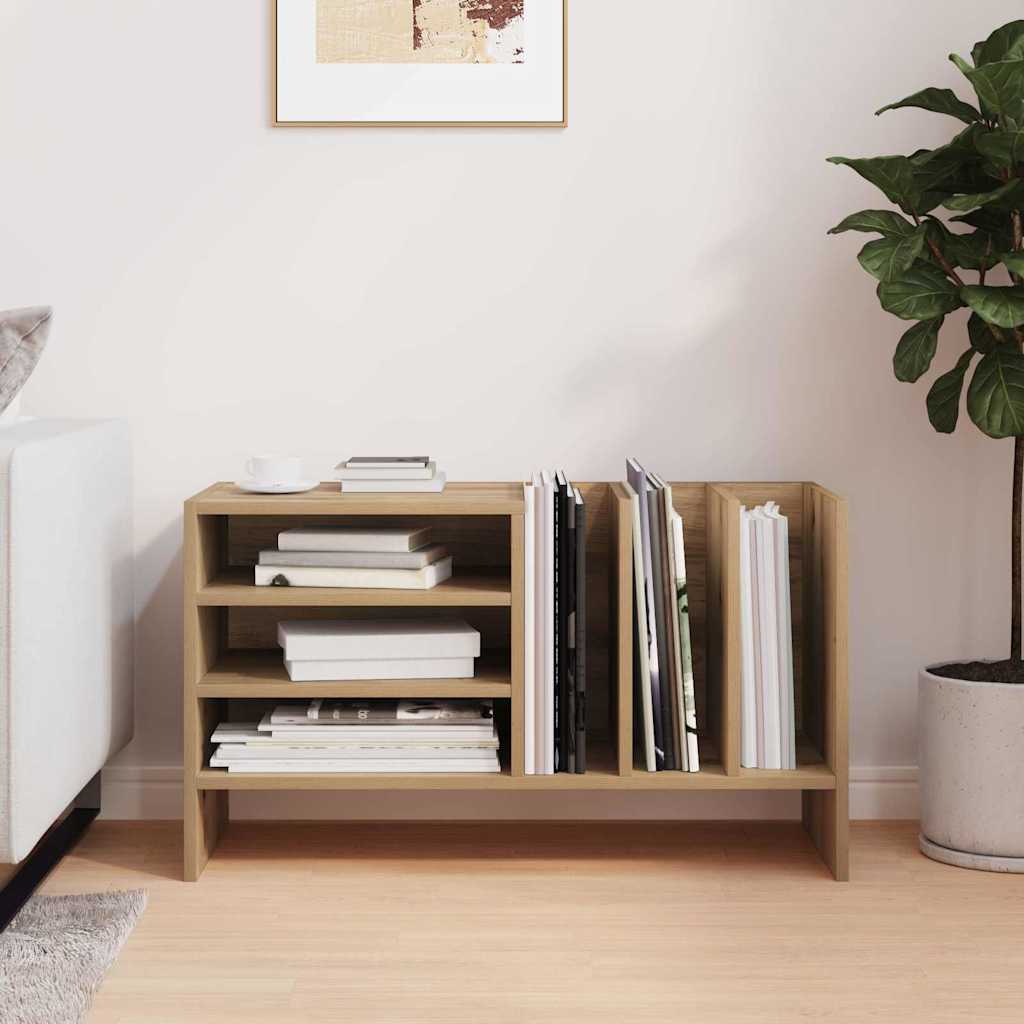 Mobile porta vinili Rovere artigianale 78.5 x 35 x 45 cm | homemem39