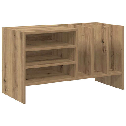 Mobile porta vinili Rovere artigianale 78.5 x 35 x 45 cm | homemem39