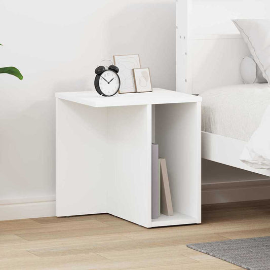 Tavolino Bianco 37 x 32 x 40 cm Legno multistrato | homemem39
