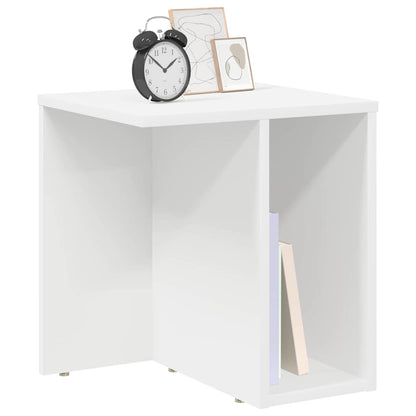 Tavolino Bianco 37 x 32 x 40 cm Legno multistrato | homemem39