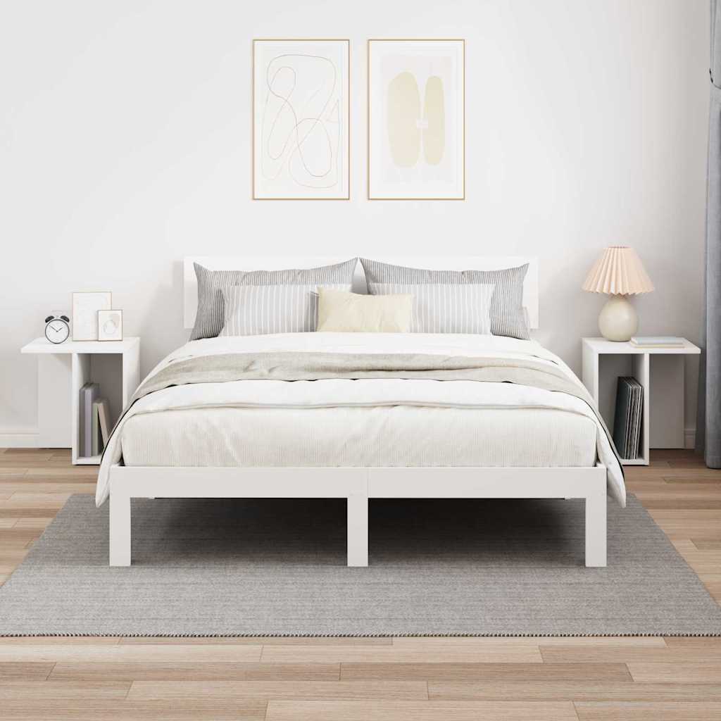 Tavolino 2 pcs Bianco 37 x 32 x 40 cm Legno multistrato | homemem39