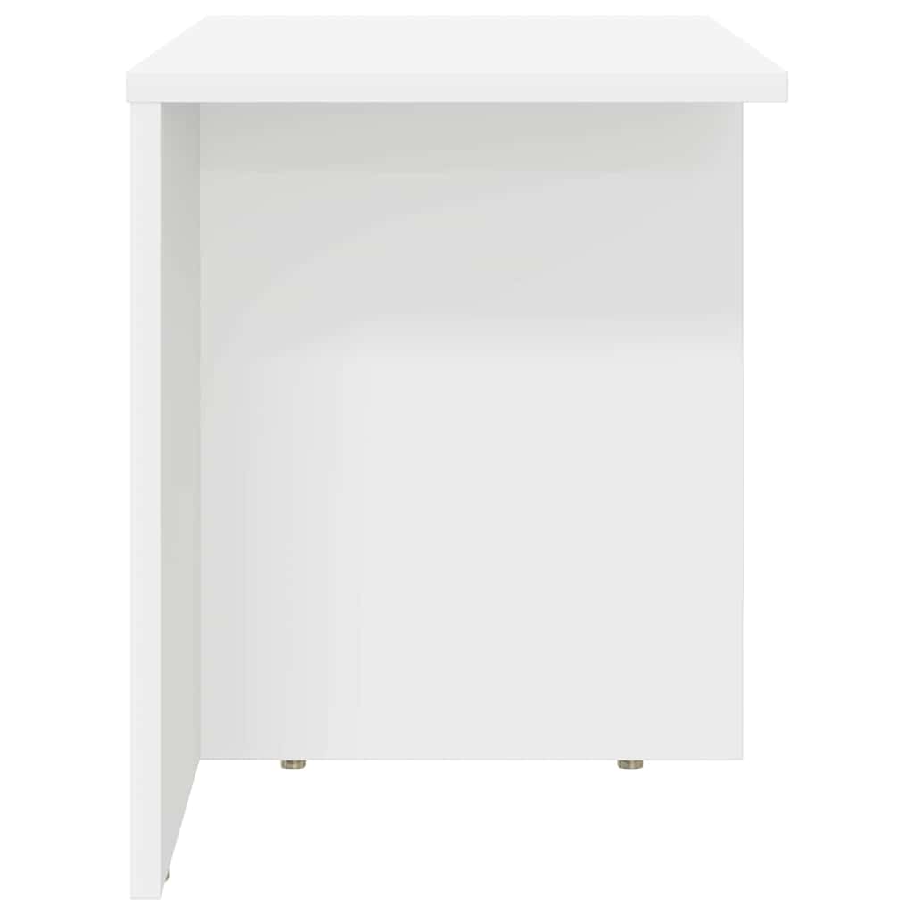 Tavolino 2 pcs Bianco 37 x 32 x 40 cm Legno multistrato | homemem39