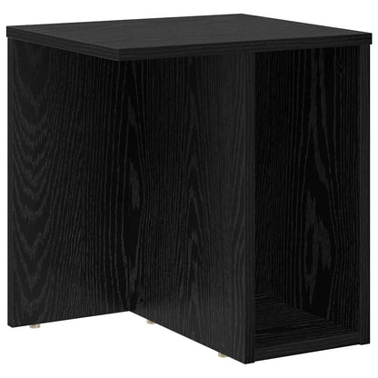 Tavolino Rovere Nero 37 x 32 x 40 cm Legno multistrato | homemem39
