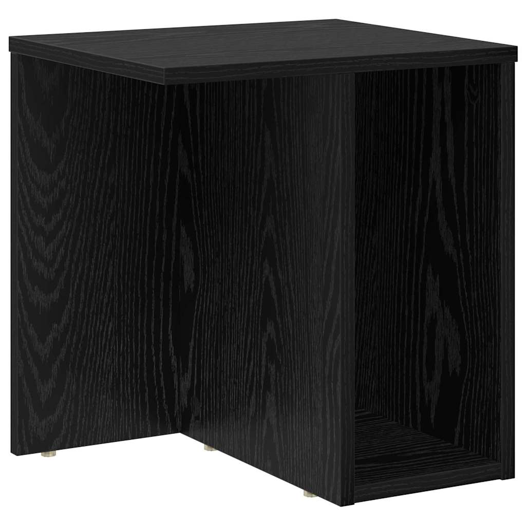 Tavolino 2 pcs Rovere Nero 37 x 32 x 40 cm Legno multistrato | homemem39