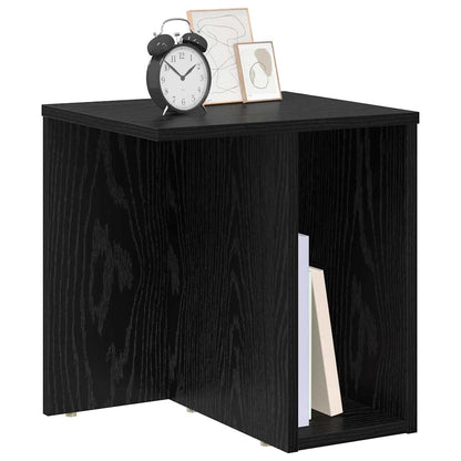 Tavolino 2 pcs Rovere Nero 37 x 32 x 40 cm Legno multistrato | homemem39