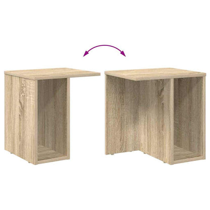 Tavolino Rovere Sonoma 37 x 32 x 40 cm Legno multistrato | homemem39