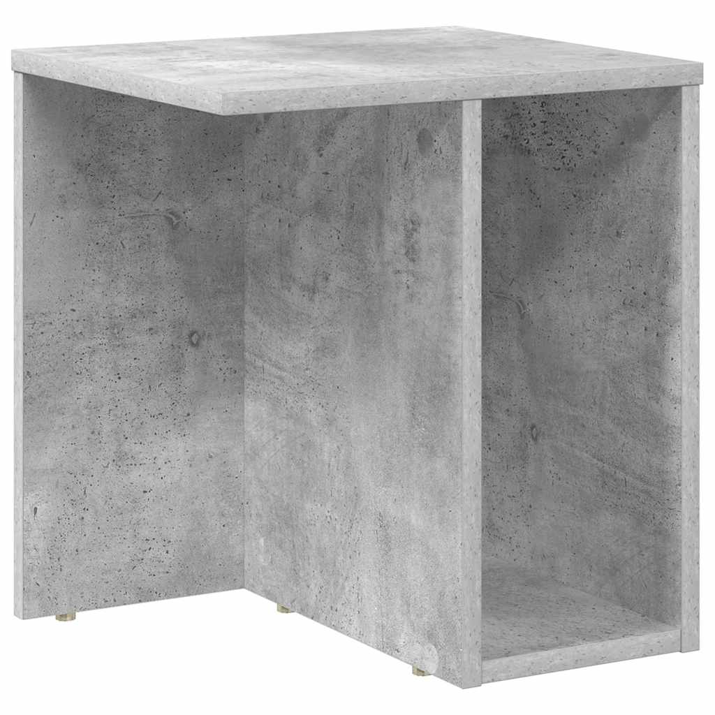 Tavolino Grigio cemento 37 x 32 x 40 cm Legno multistrato | homemem39