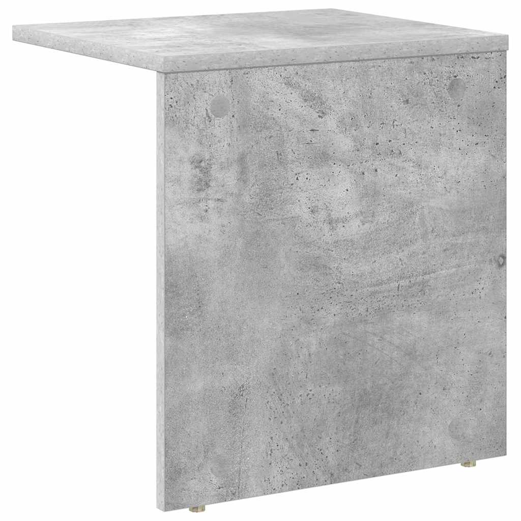 Tavolino 2 pcs Grigio cemento 37 x 32 x 40 cm Legno multistrato | homemem39